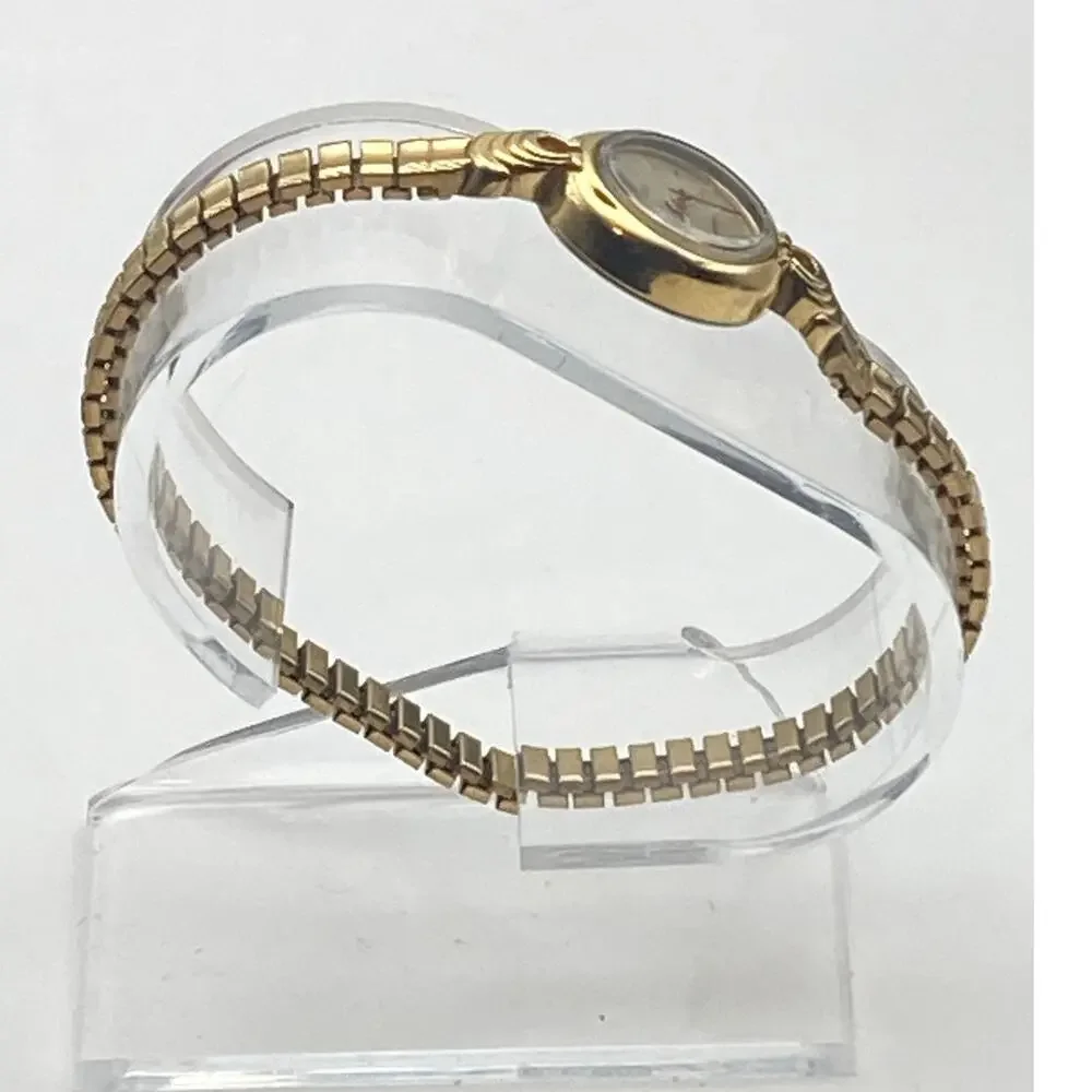 VTG Timex BA Cell Women's Petite Dress Cocktail Watch 17mm - New Battery WR